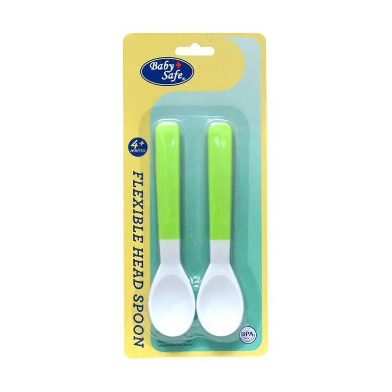 Baby Safe Flexible Head Spoon Isi 2pcs