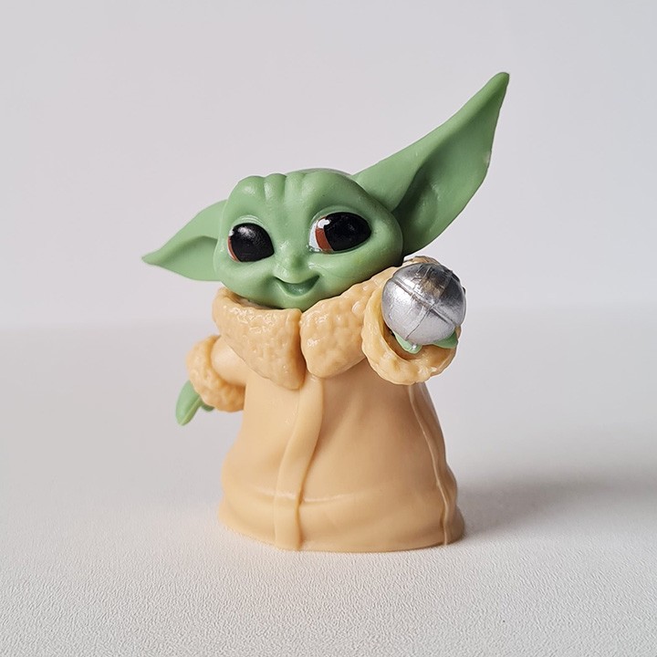 Pajangan Figure Star Wars Baby Yoda / Hiasan Topper Kue