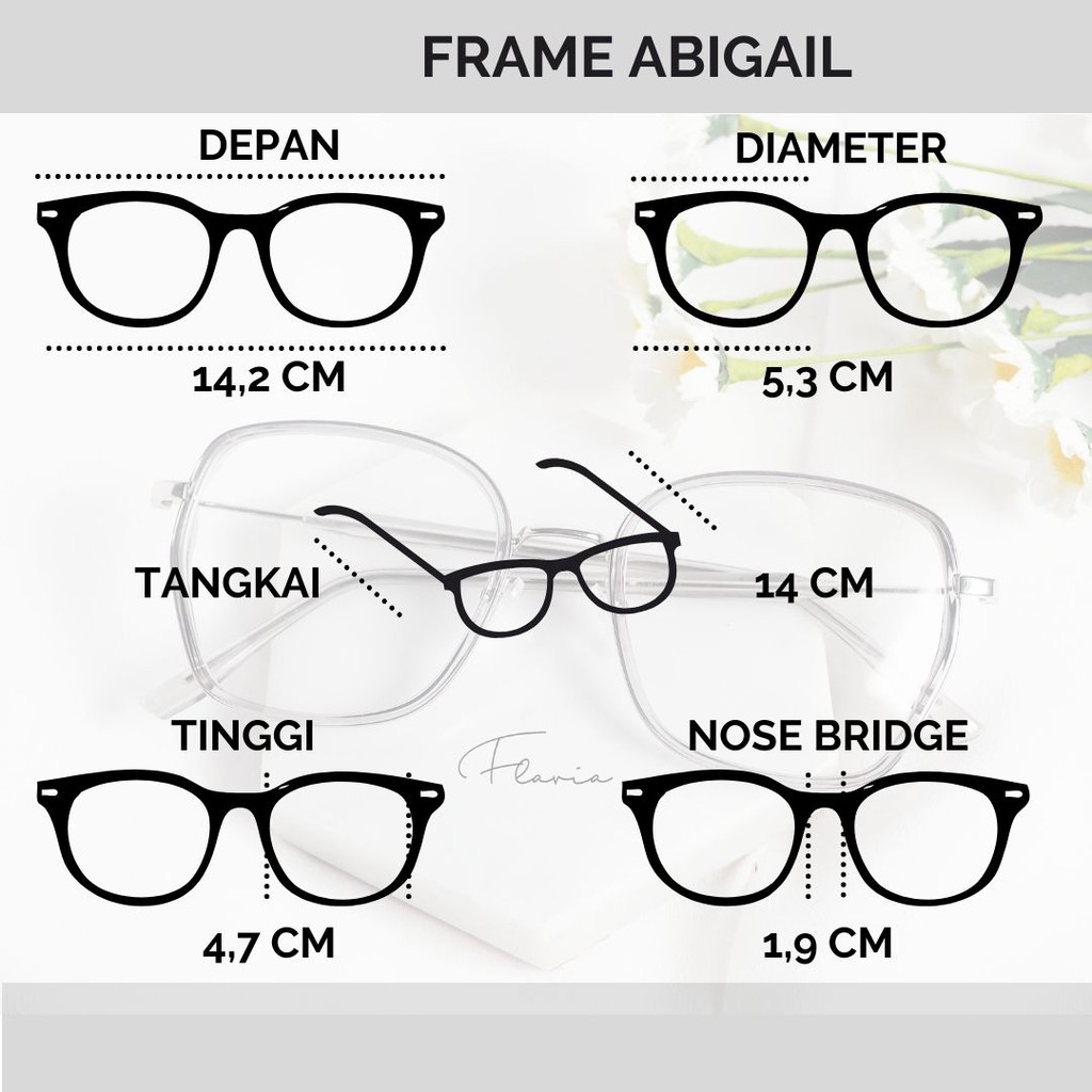 Frame Kacamata Abigail