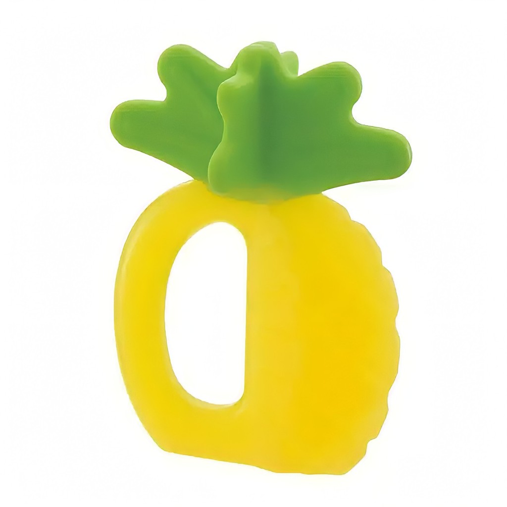 Richell Teether Pinapple With Case Gigitan Motif Nanas - 22027