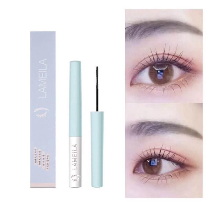 Lameila Maskara Biru 1037 Kuas Penebal Bulu Mata Mascara lameila waterpoof-2