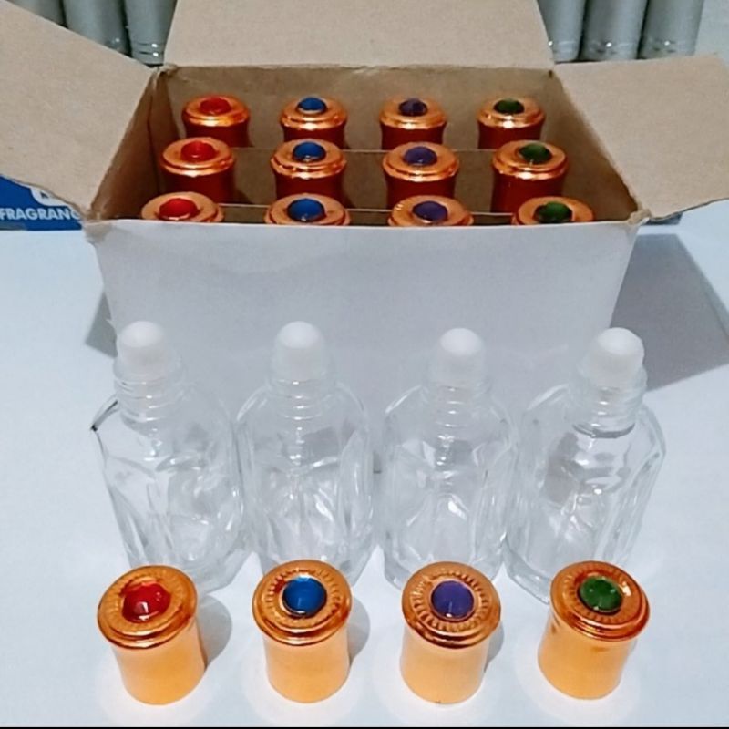 Botol Parfum Kosong 3ml 6ml 12ml Botol Tola Minya Wangi Roll On
