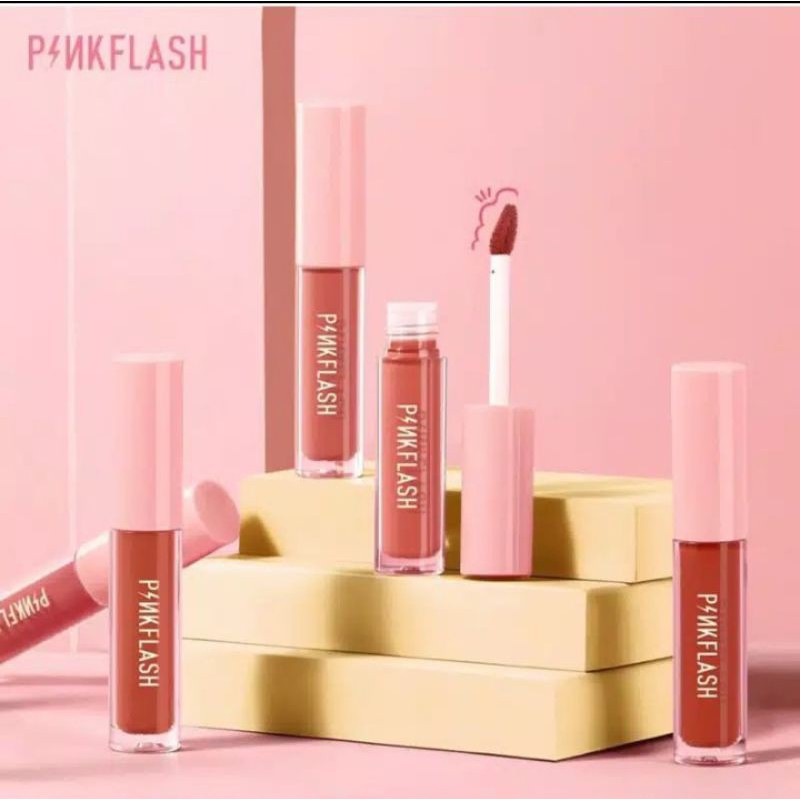 pink flash lipcream matte