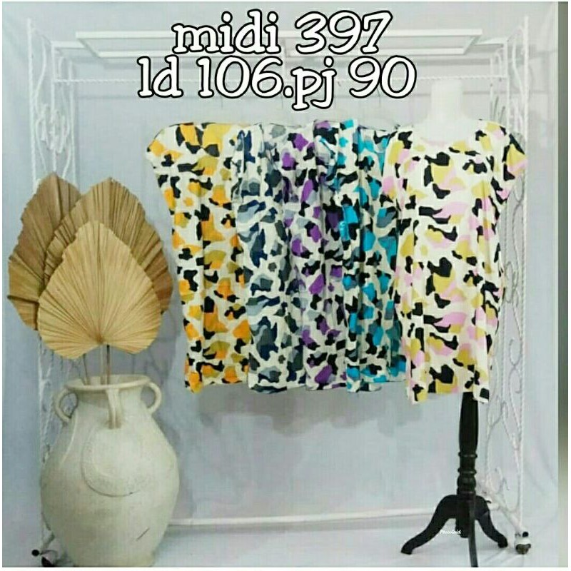 DASTER   MIDI BELI HARUS 5 WARNA MURAH GROSIR BATIK PRODUSEN DASTER DAN MUKENA