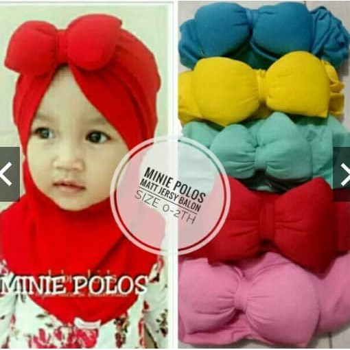 RANDOM Jilbab Anak Baby Campur Motif &amp; Warna 3pcs Only 39.999 Hijab Anak &amp; Baby