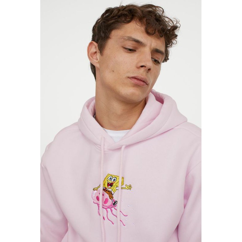 H*M spongebob pink hoodie / blue hoodie