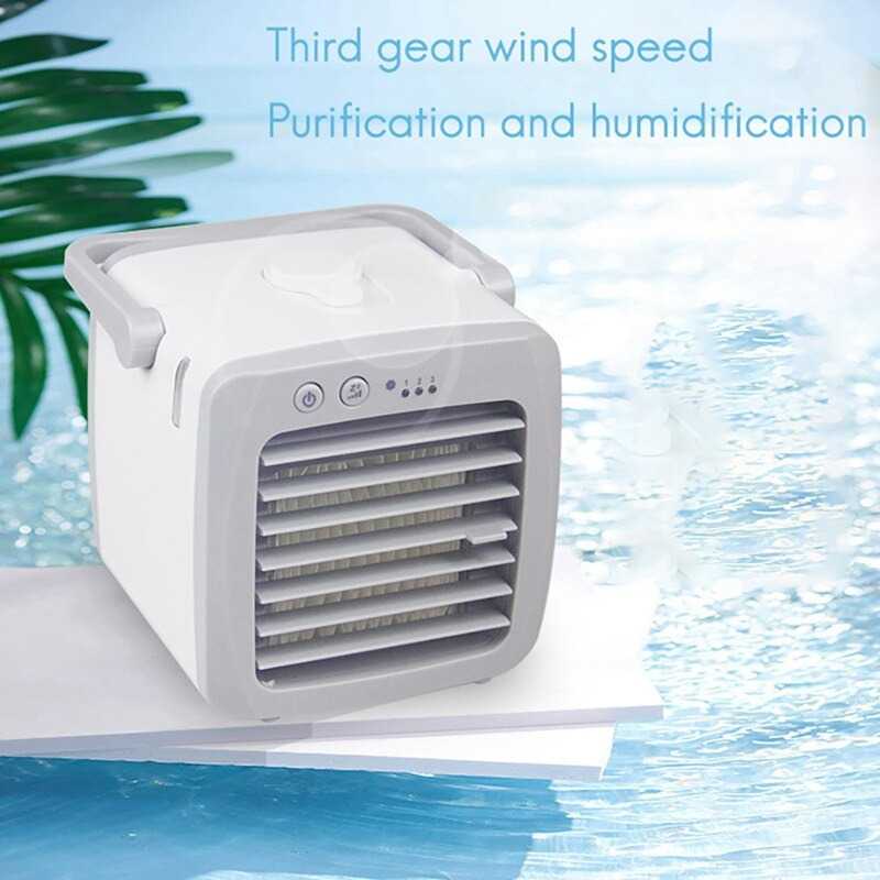 IDN TECH - JENNIOEM Kipas Cooler Pendingin Ruangan Mini AC Arctic - SL09