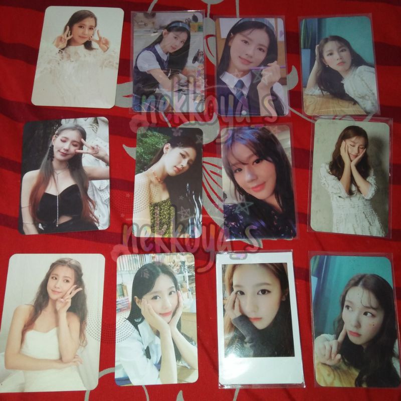 Photocard official MIYEON gidle (g)-idle i am i burn i trust polaroid SG benefit dumdi dumdi