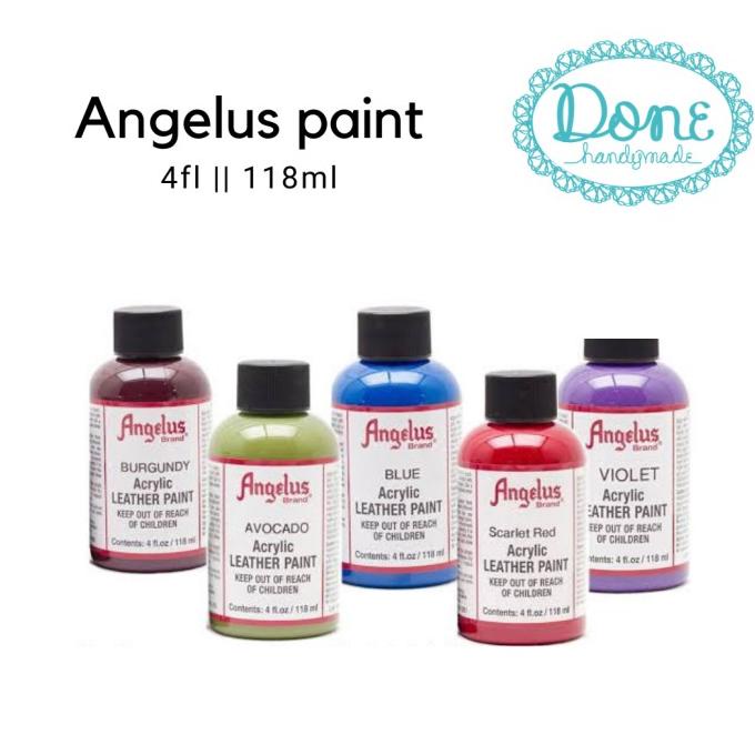 Angelus paint cat kulit cat lukis angelus leather paint acrylic laint termurah