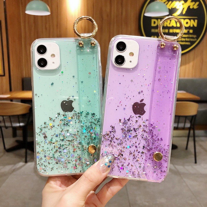 Glitter Grip Case ALL PHONE TYPES! Xiaomi 8 11 10 9t 10t Pro Redmi Note 4 5 6 7 Vivo S1 Oppo A12 A15