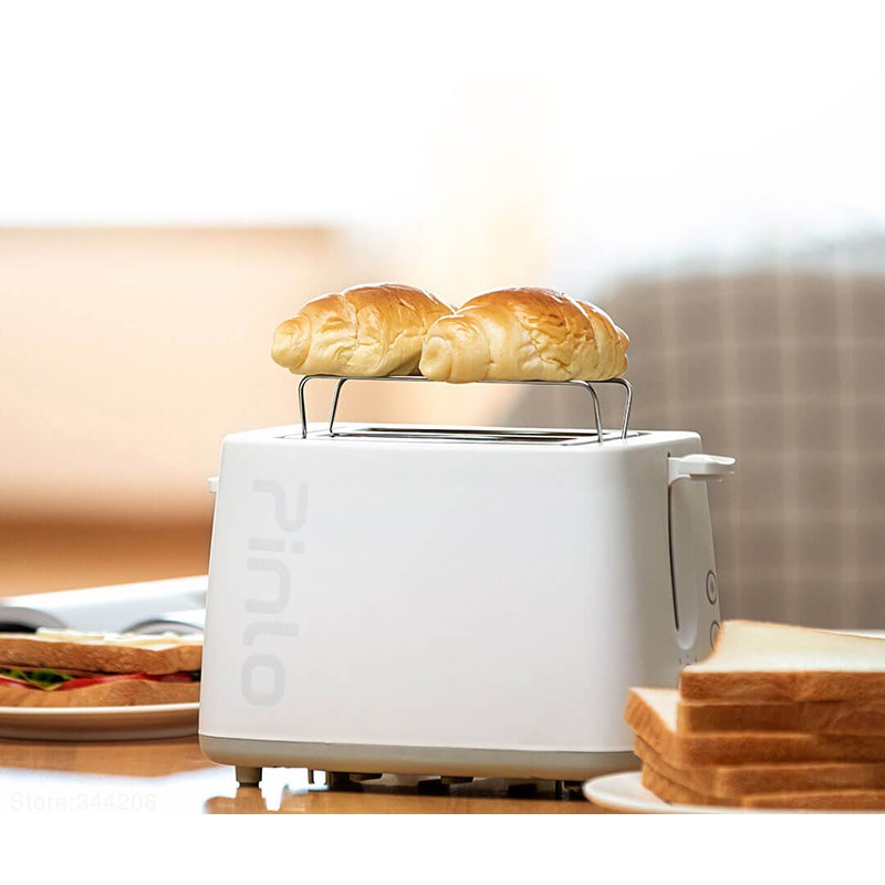 (ORIGINAL) Xiaomi MIJIA Pinlo Alat Pemanggang Roti Bread Toaster 750W - PL-T075W1H - White