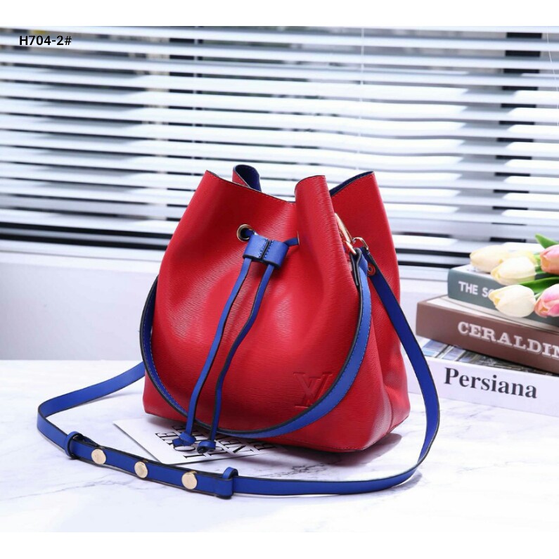 Tas Lv Louis Vuitton Neonoe Epi Leather H704-2  RFV 94  batam impor original fashion branded reselle