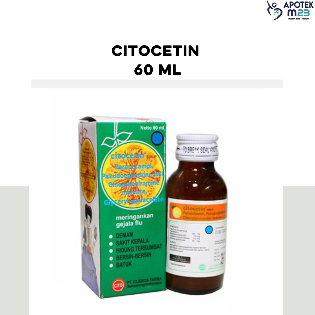 Citocetin Sirup 60 ml