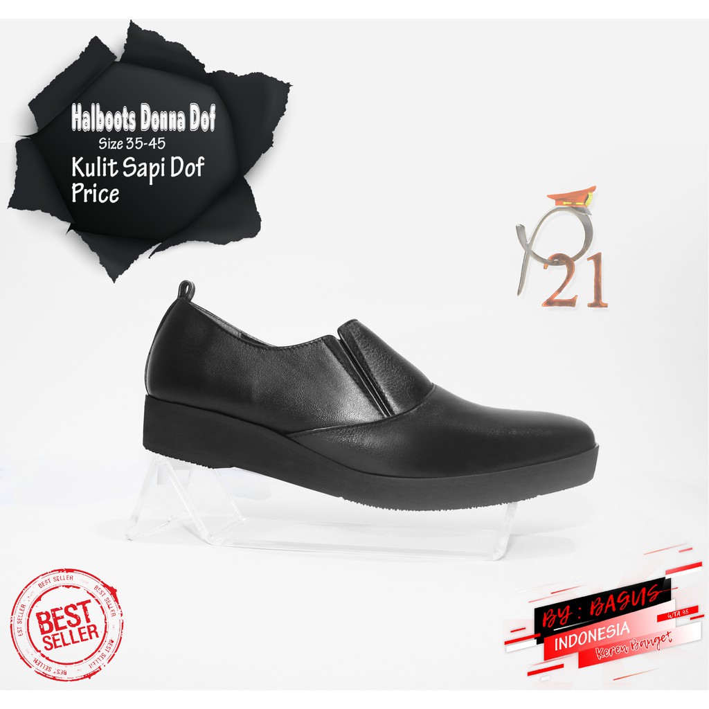 HALBOOTS FLAT DONNA DOFF / SEPATU WANITA / P21