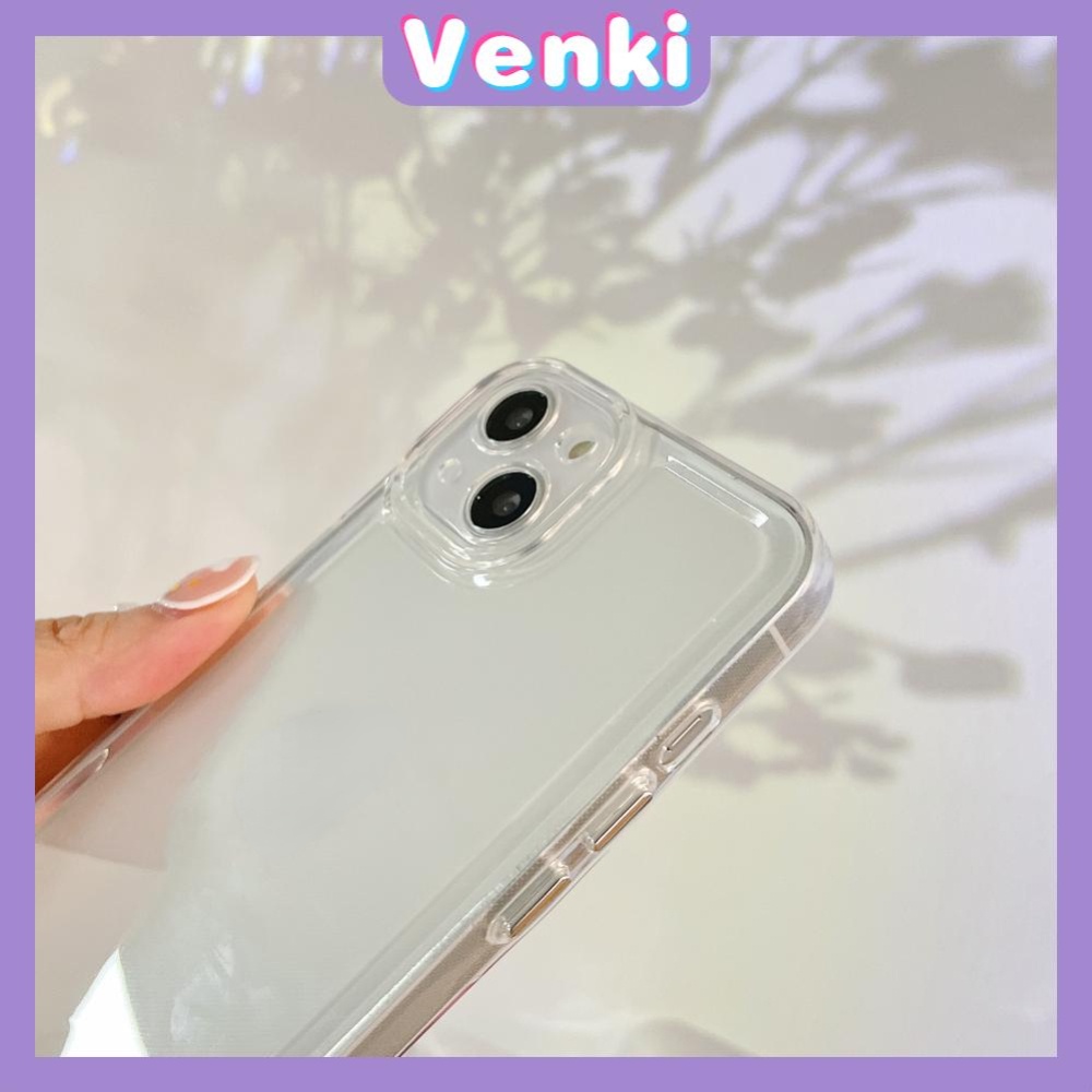 iPhone Case Silicone Soft Case Space Clear Case HD Thicken Plating Button Shockproof Camera Full Coverage Protection For iPhone 13 Pro Max iPhone 12 Pro Max iPhone 11 iPhone7 Plus