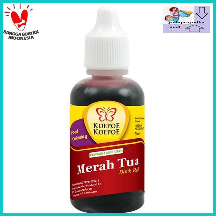 

54Etr7U- Pewarna Merah Tua (30Ml) 9Uhhjt7-