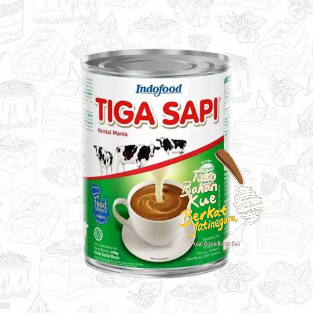 

SUSU KENTAL MANIS TIGA SAPI 490 GR / 3 SAPI SKM