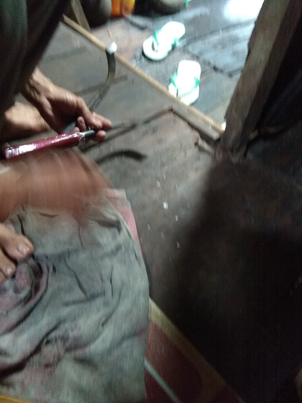 Sendok Getah Karet,  Suduh Getah Karet