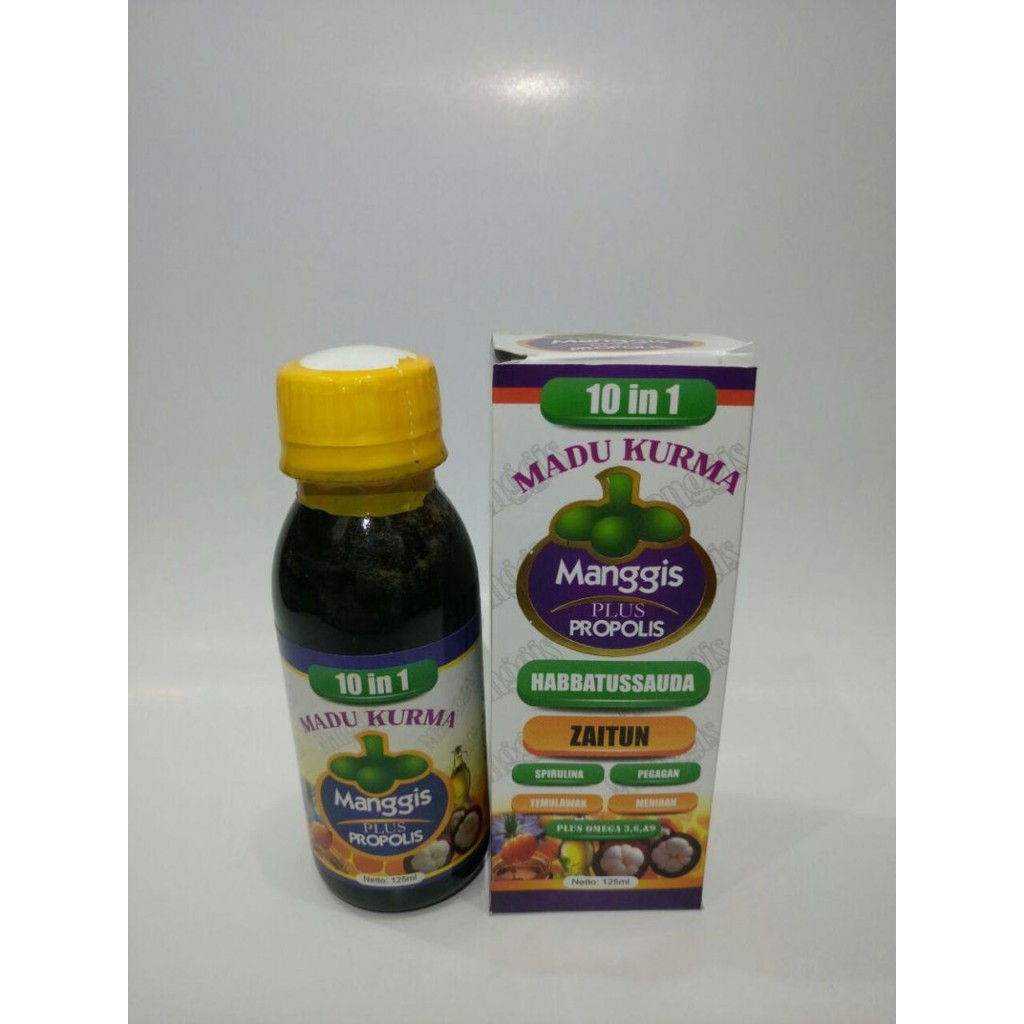 

MADU KURMA MANGGIS PLUS PROPOLIS 10 IN 1