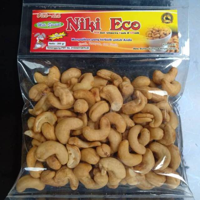 

KACANG METE SUPER KACANG MEDE KACANG METE NIKI ECO 200 gram