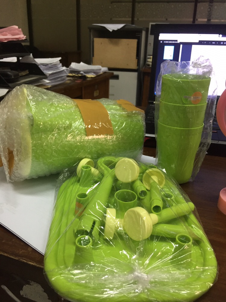 Stand Gelas Set + Teko