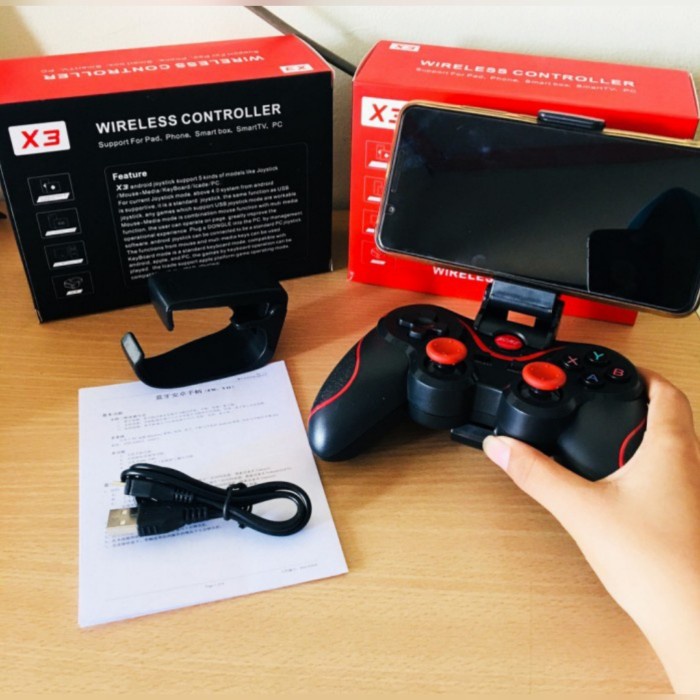 joystick/gamepad bluetooth X3 game controller Hp Android & TV BOX