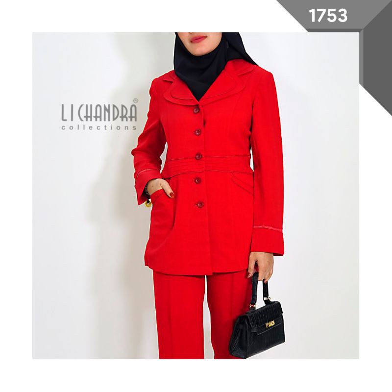 SETELAN Blazer dan Celana LICHANDRA / Blazer Lichandra / Blazer kantor / Blazer stylish