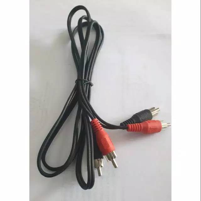 Kabel rca Jek Jack Audio Speaker ke Audio Speaker 2x2 / jek 2 x 2 /