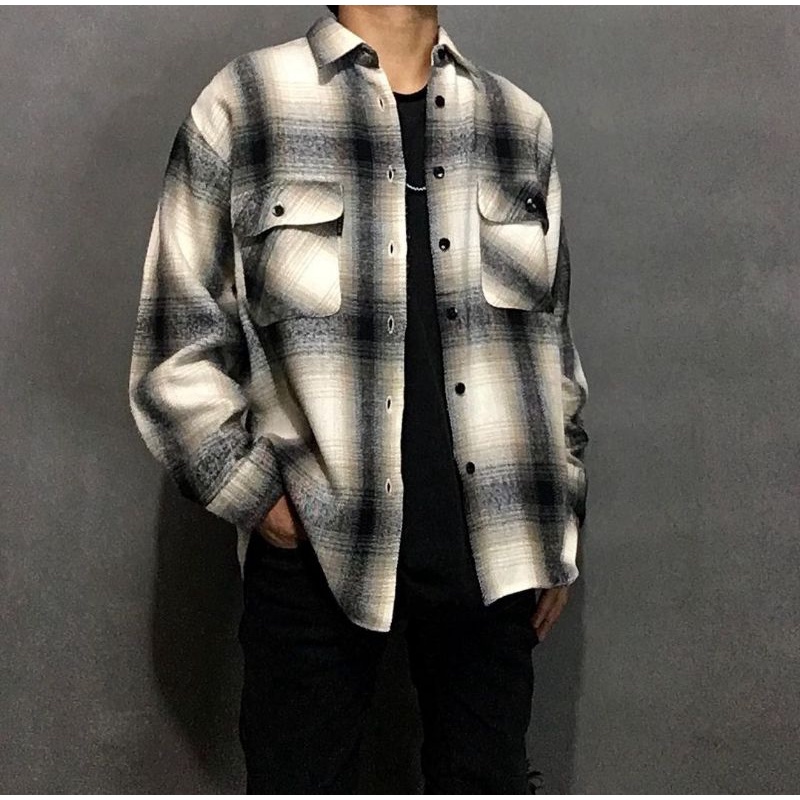 flannel veterano second thrift vintage