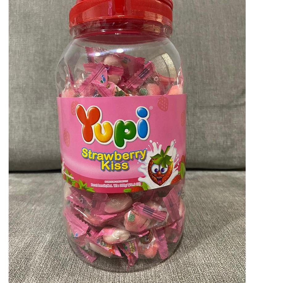 

(COD) .<!>. 214PRN Yupi Strawberry Kiss Toples Jar Ples