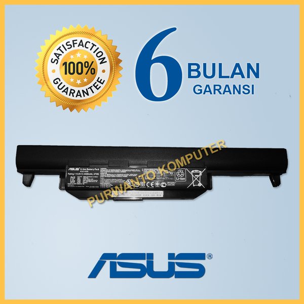 Original Baterai Laptop ASUS K55N K55V K55VD K55VJ K55VM K55VS K75 K75A K75D K75DE K75V K75VD K75VJ 