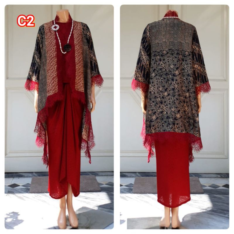 batik set terbaru set batik viscose bataik terbaru stelan batik viscose batik modern batik kondangan