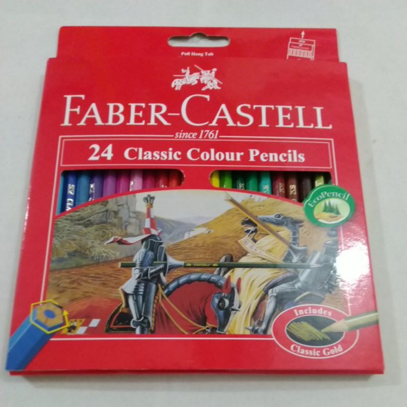 

PENSIL WARNA CLASSIC 24 FABER CASTELL