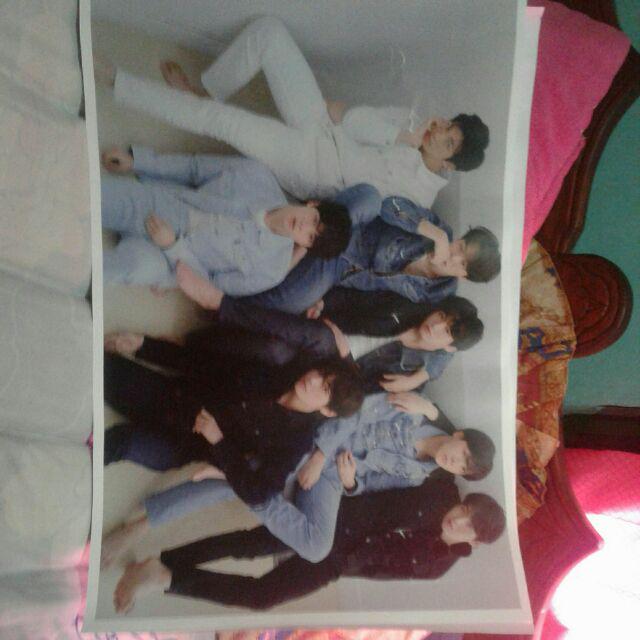 Poster Bts Love Yourself: Tear Unofficial Ver.2 (ready Stock)