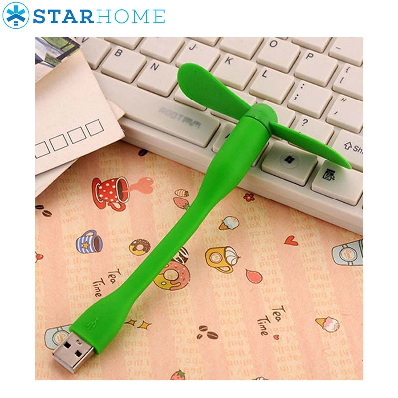 StarHome Kipas Angin Mini USB Flexible - USB Mini Fan Stick Aneka Warna