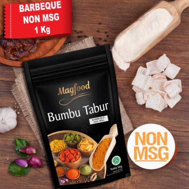 

{BISA COD} Magfood Bumbu Tabur Barbeque NON MSG 1 Kg TERPERCAYA [Kode 1|Kode 2|Kode 3|Kode 4|Kode