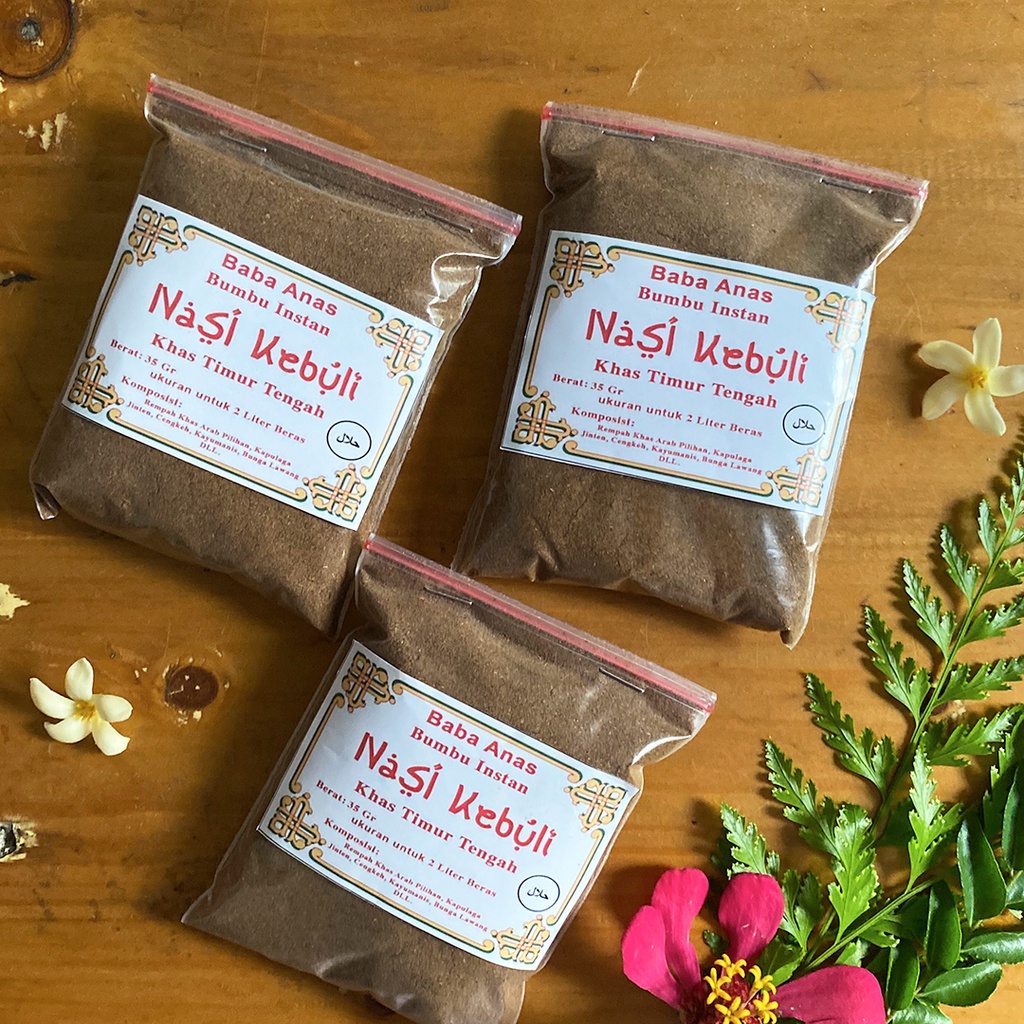 

Bumbu Nasi Kebuli Instan Baba Anas