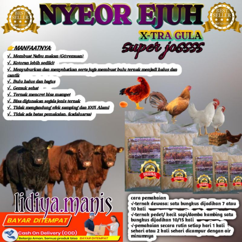 

NYEOR EJUH X-TRA GULA SUPER JOS