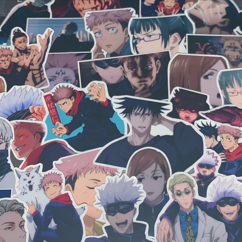 jujutsu kaisen stickers