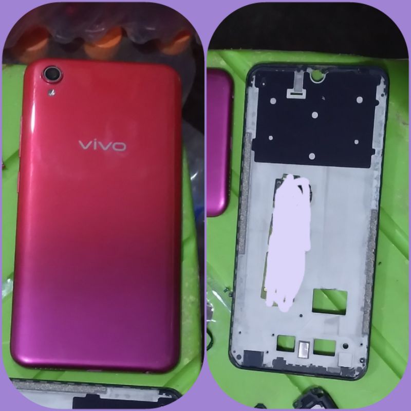 backdoor y91c & frame lcd vivo y91c vivo 1820 original bawaan hp