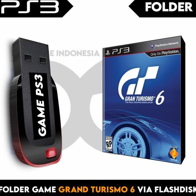 BISA COD Game PS3 Grand Turismo 6 via Flashdisk - Folder Game