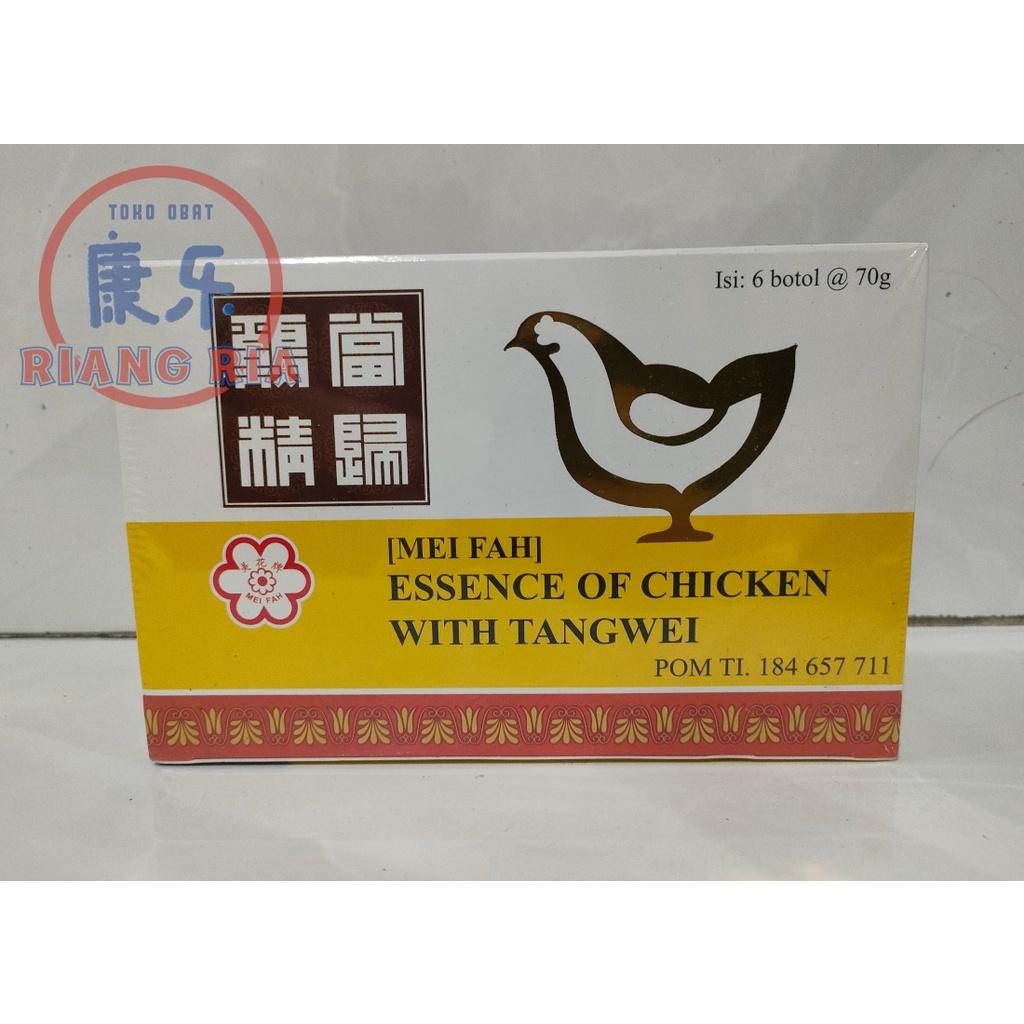 

MEI FAH Essence Of Chicken With TANGWEI (Isi 6 Botol @70gr)