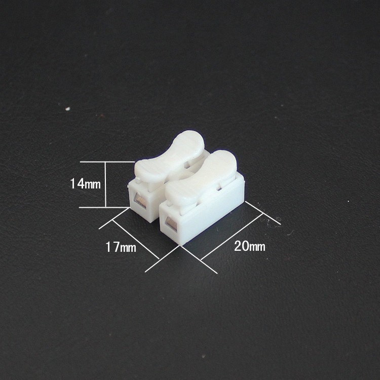 2 pin push quick cable connector terminal Wiring Terminal 10A 250V