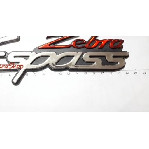 Emblem - Logo - Tempelan - Sticker ZEBRA ESPASS . Daihatsu