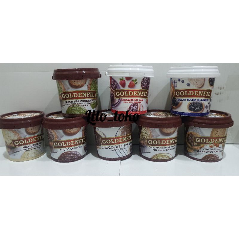 

Goldenfil / Goldenfil 1kg / Goldenfil choco crunchy / selai