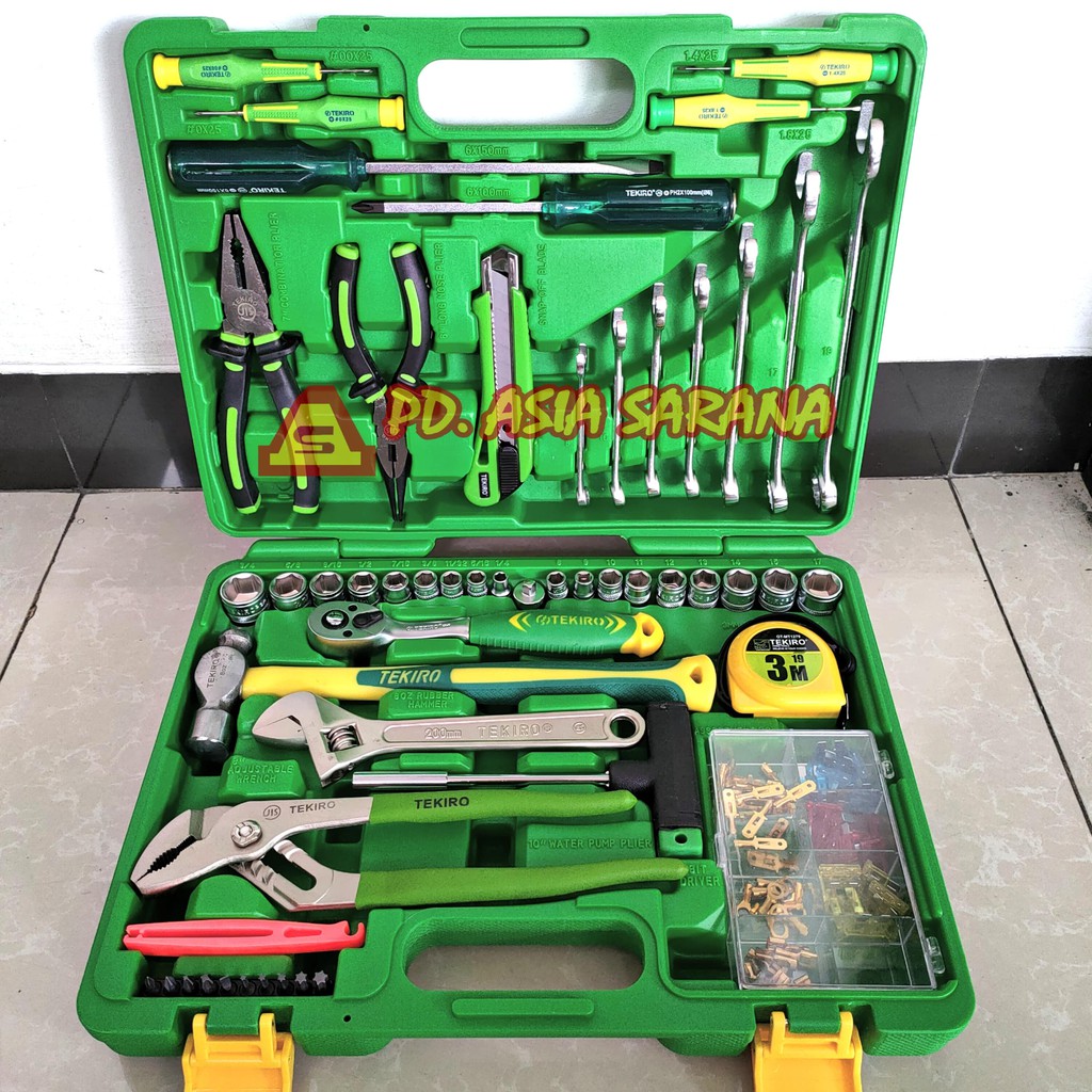 Jual Mechanic ToolKit Set 60pcs Tekiro