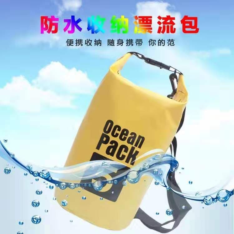 【COD】 Ocean Pack` Dry Bag 5 Liter` DryBag Waterproof 5L` Tas Kantong Anti Air 5 L` Diving Snorkling Renang Hiking Camping Traveling