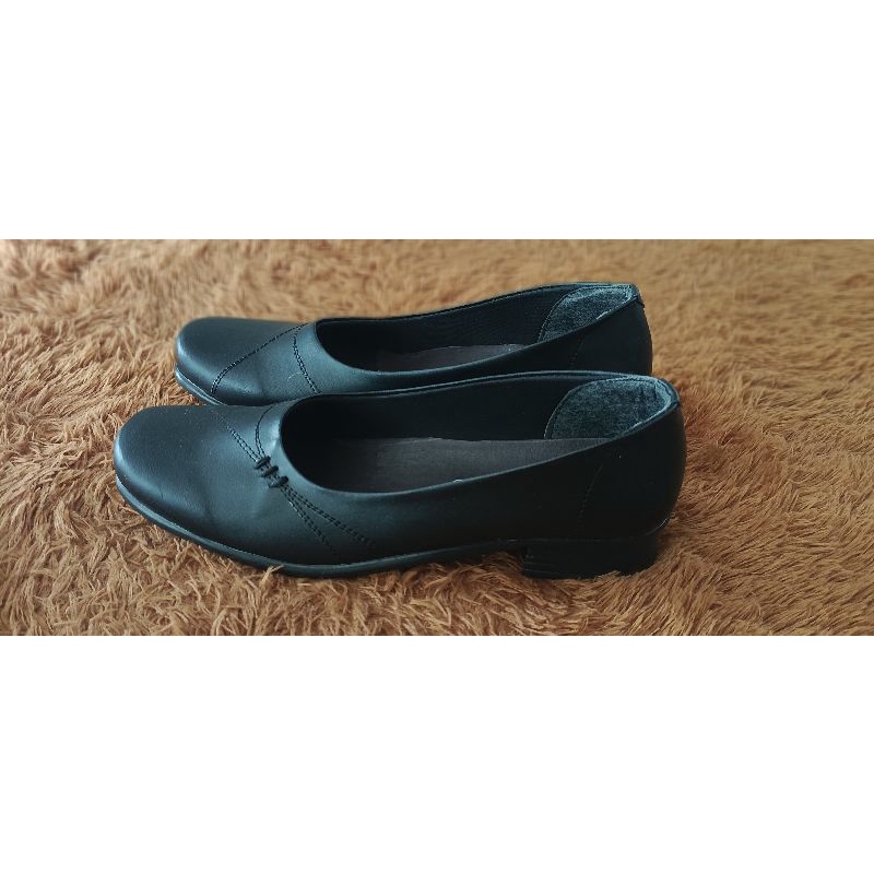 SEPATU PANTOFEL GURU WANITA KANTORAN TERBARU HAK 3 CM