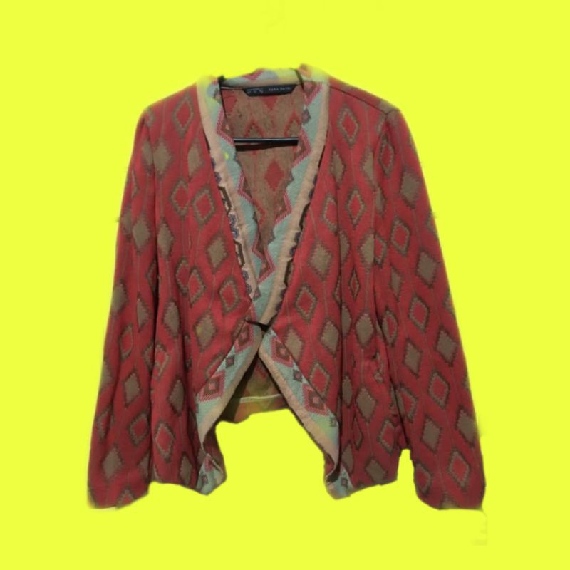 ZARA blazer wanita preloved