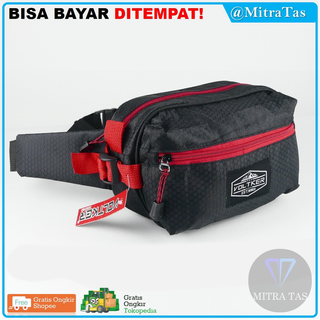 Waist Bag Model Force Bahan Cordura! HARGA TERJANGKAU!